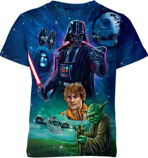 Starr Warss Unisex Adult And Kid T-shirt