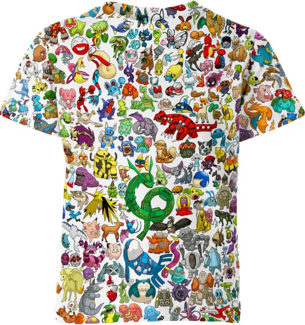 P0kem0n Unisex Adult And Kid T-shirt
