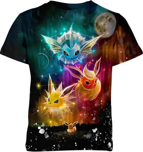 Eevee Evolutions P0kem0n Unisex Adult And Kid T-shirt