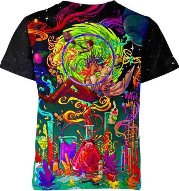 Rickkk And M0rty Unisex Adult And Kid T-shirt