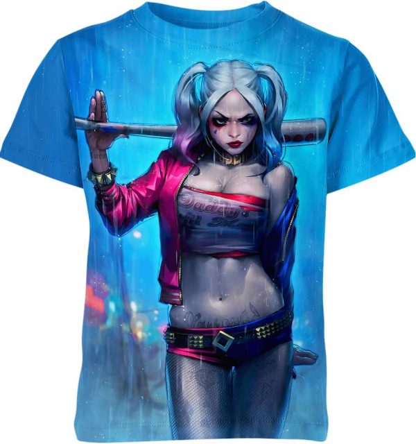 Harley Quinn D..C Comics Unisex Adult And Kid T-shirt