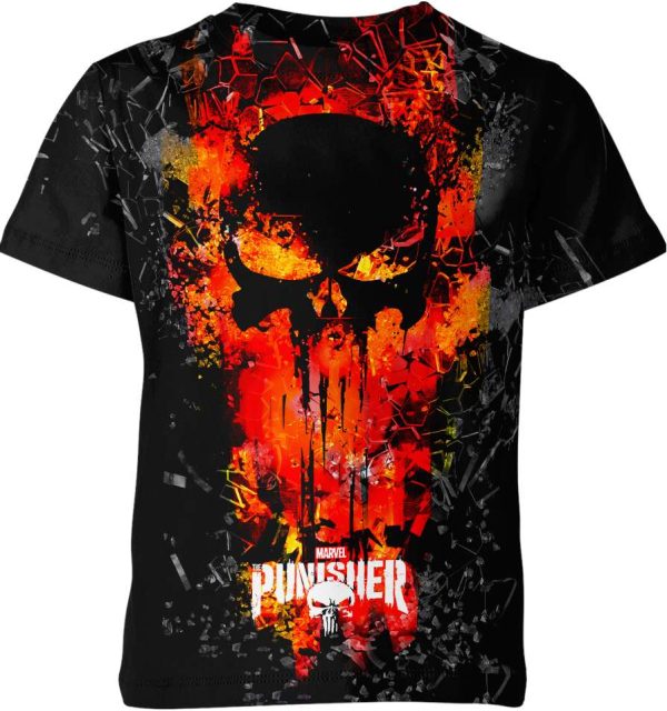 The Punisher M.Vel and D..C Comics Unisex Adult And Kid T-shirt