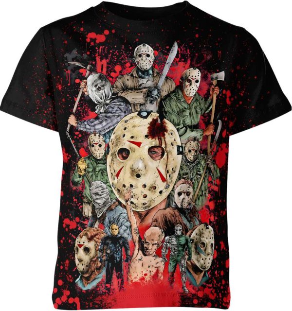 Jason Voorhees Friday The 13Th Unisex Adult And Kid T-shirt
