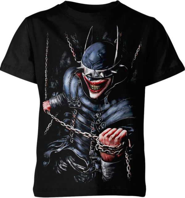 The BatttMannn Who Laughs D..C Comics Unisex Adult And Kid T-shirt