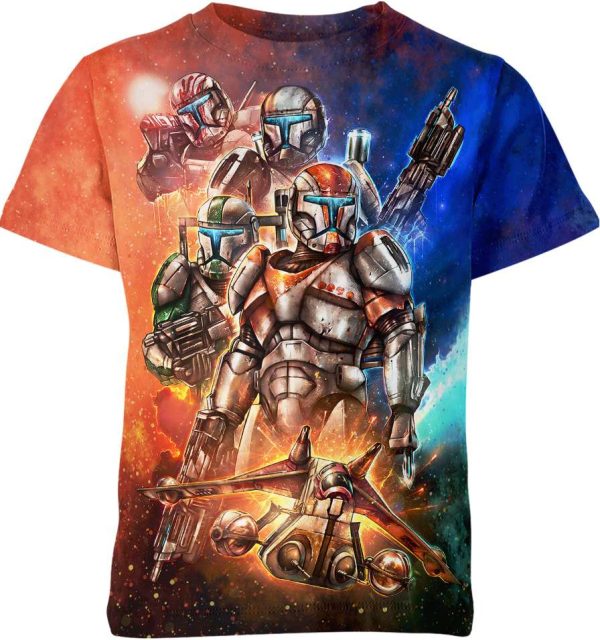 Starr Warss Unisex Adult And Kid T-shirt
