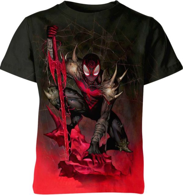 M1les M0rales in Spider-Mannn Universe M.Vel Comics Unisex Adult And Kid T-shirt