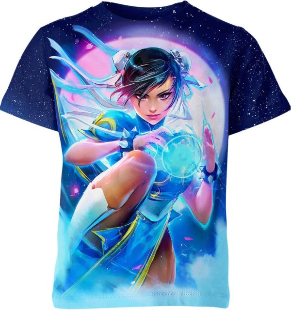 Chun-Li Street Fighter Unisex Adult And Kid T-shirt
