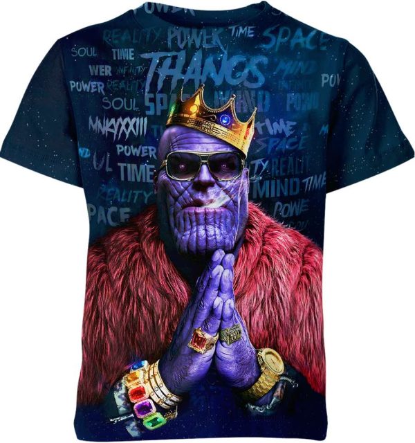 Thanos M.Vel Comics Unisex Adult And Kid T-shirt