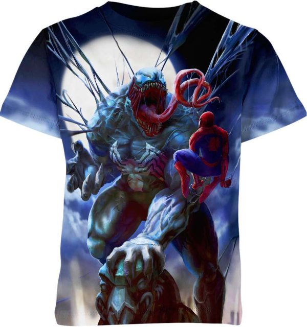 Ven0mverse symb10te Spider-Mannn M.Vel Comics Unisex Adult And Kid T-shirt
