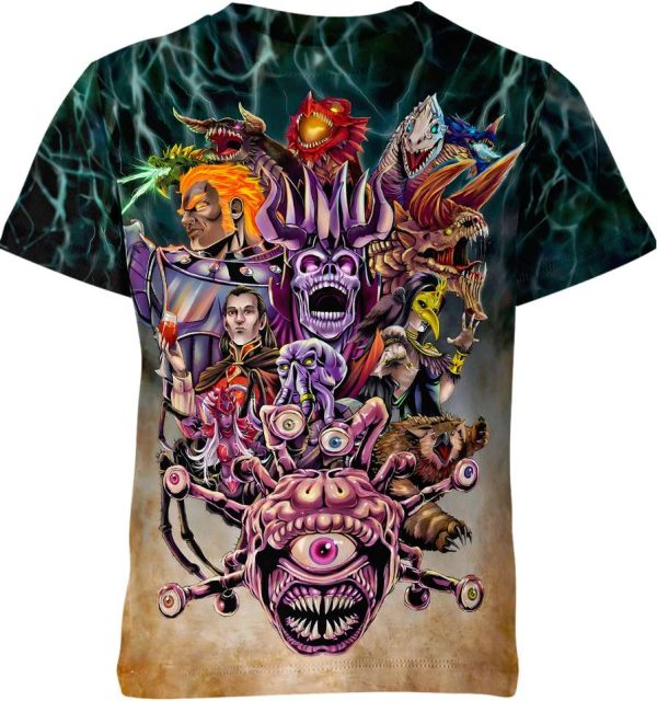 Dung.e0ns And Dragons Unisex Adult And Kid T-shirt