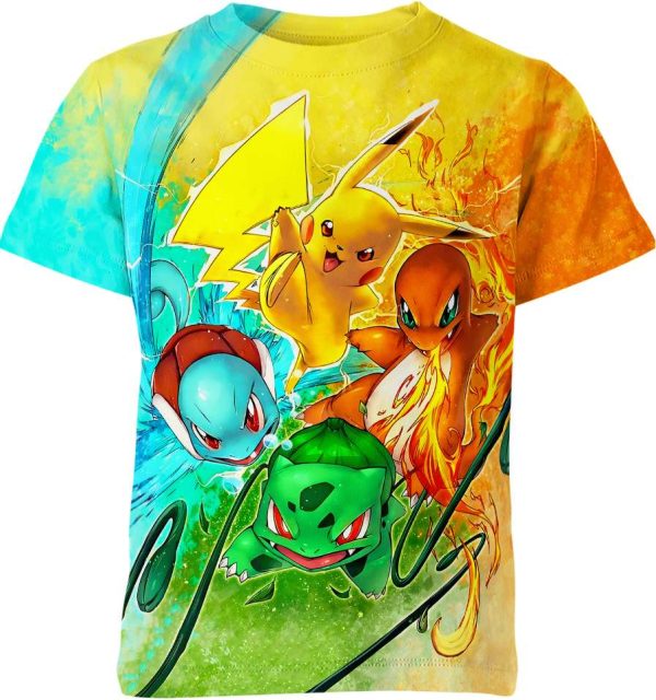 P0kem0n Unisex Adult And Kid T-shirt