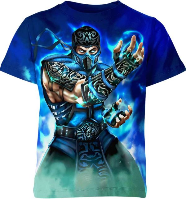 Sub-Zero Mortal Kombat Unisex Adult And Kid T-shirt
