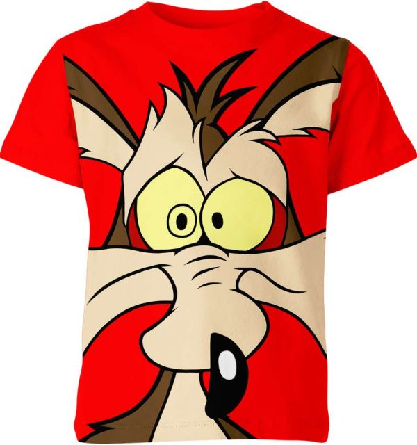 Wile E. Coyote Looney Tunes Unisex Adult And Kid T-shirt