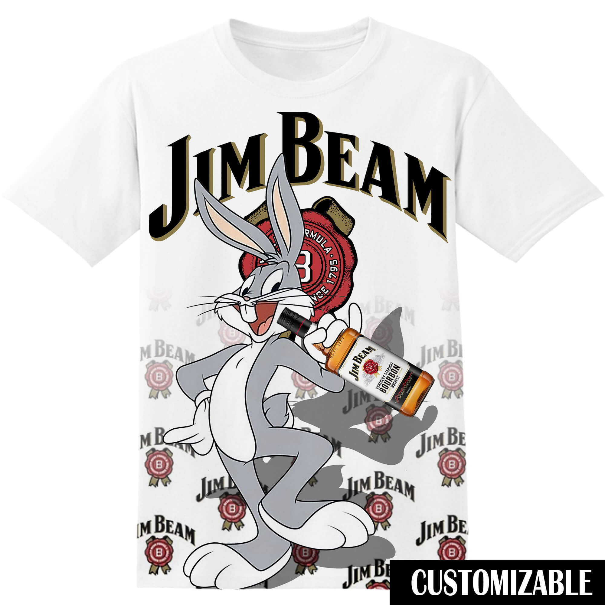 Jimm Beamm Buggs Bunny Tshirt Adult And Kid Tshirt