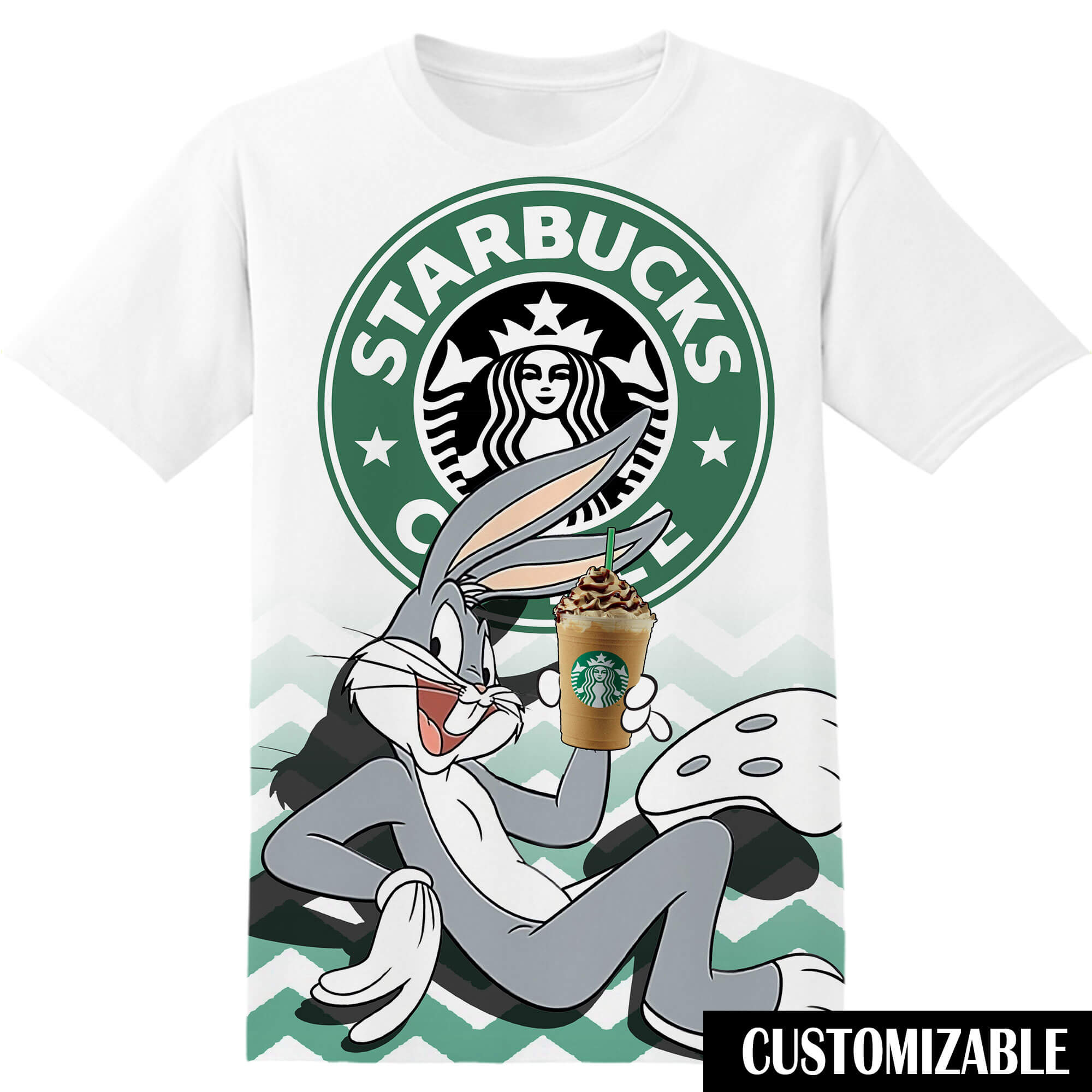 Star.buccks Buggs Bunny Tshirt Adult And Kid Tshirt