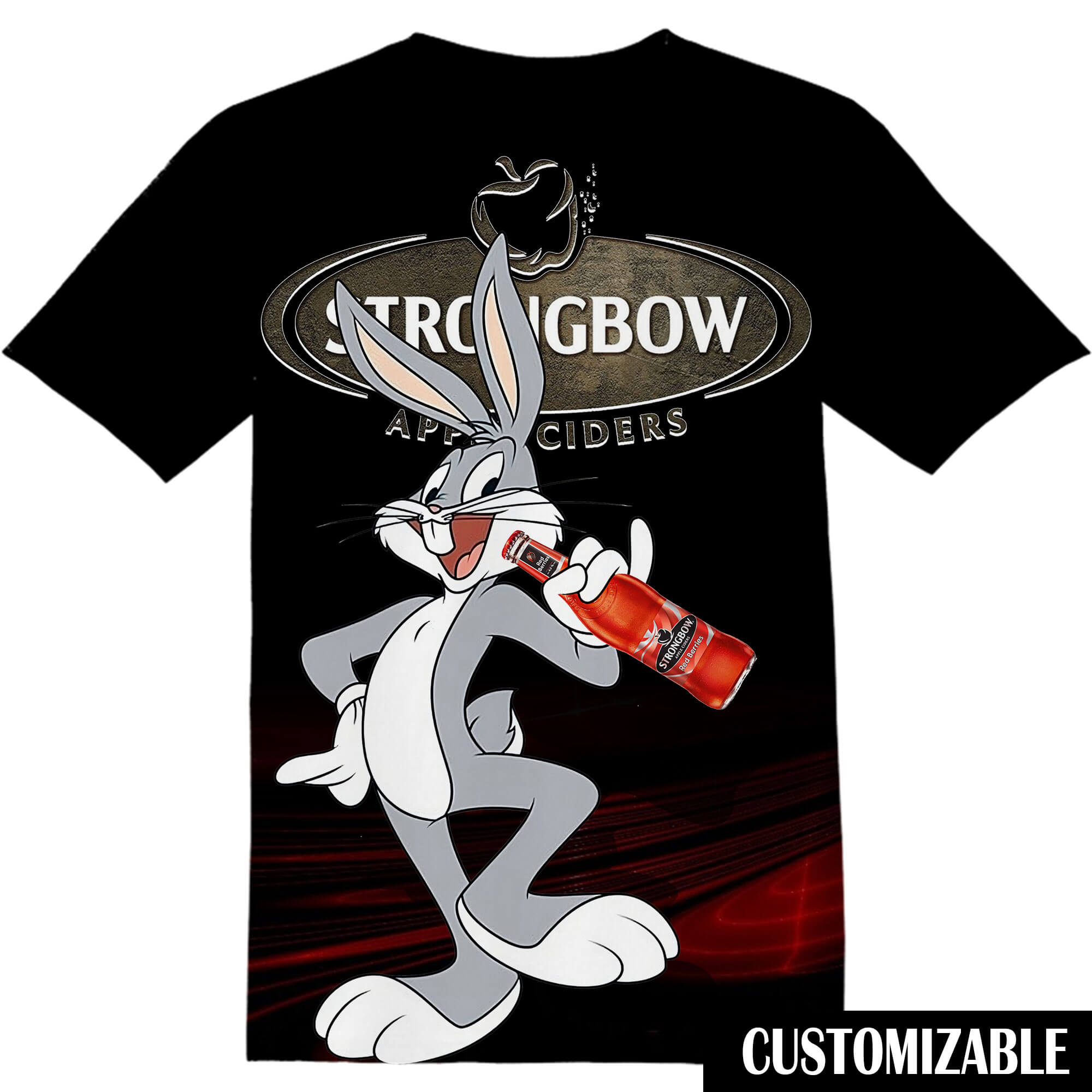 Str0ngb0w Buggs Bunny Tshirt Adult And Kid Tshirt