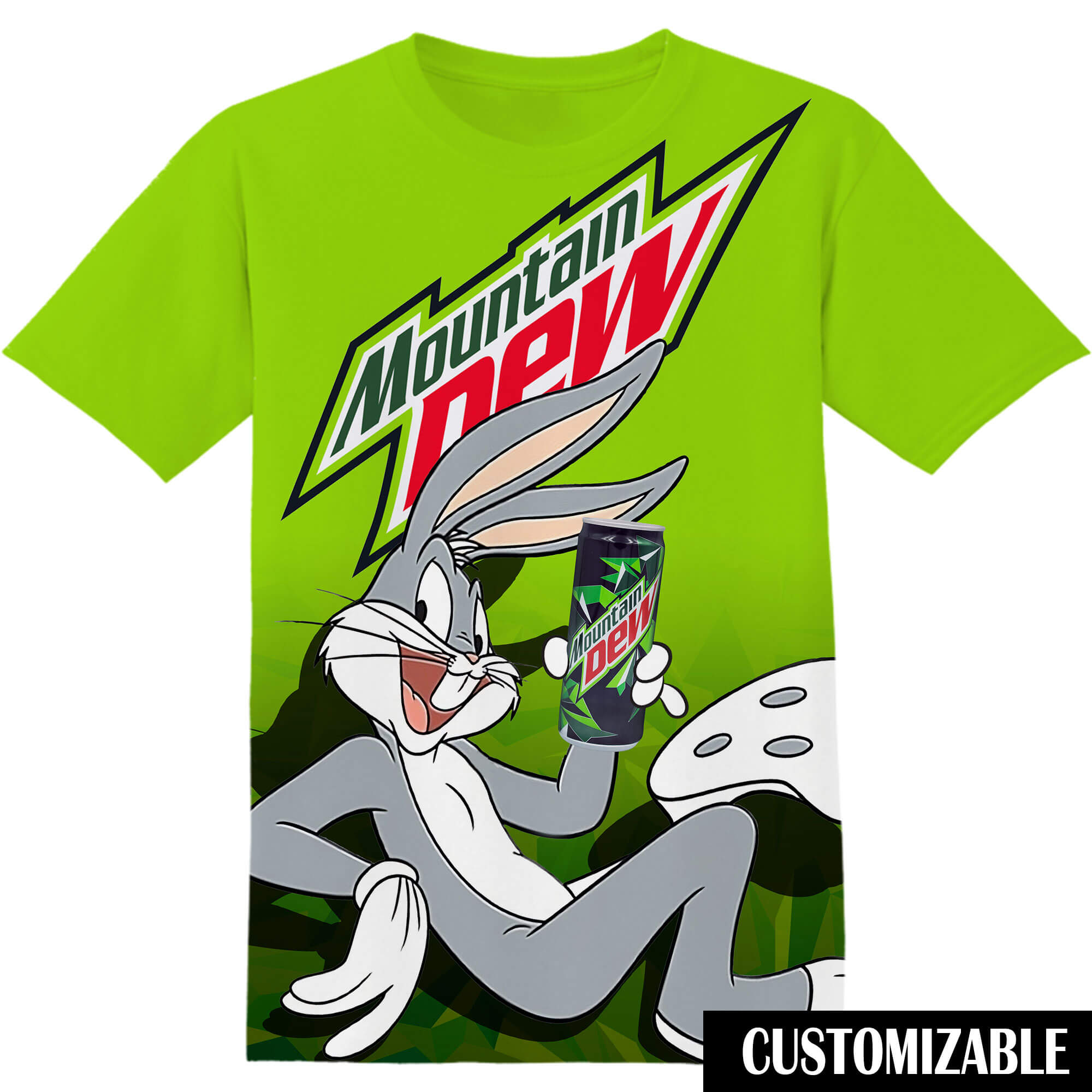 M0unta1n Deww Buggs Bunny Tshirt Adult And Kid Tshirt