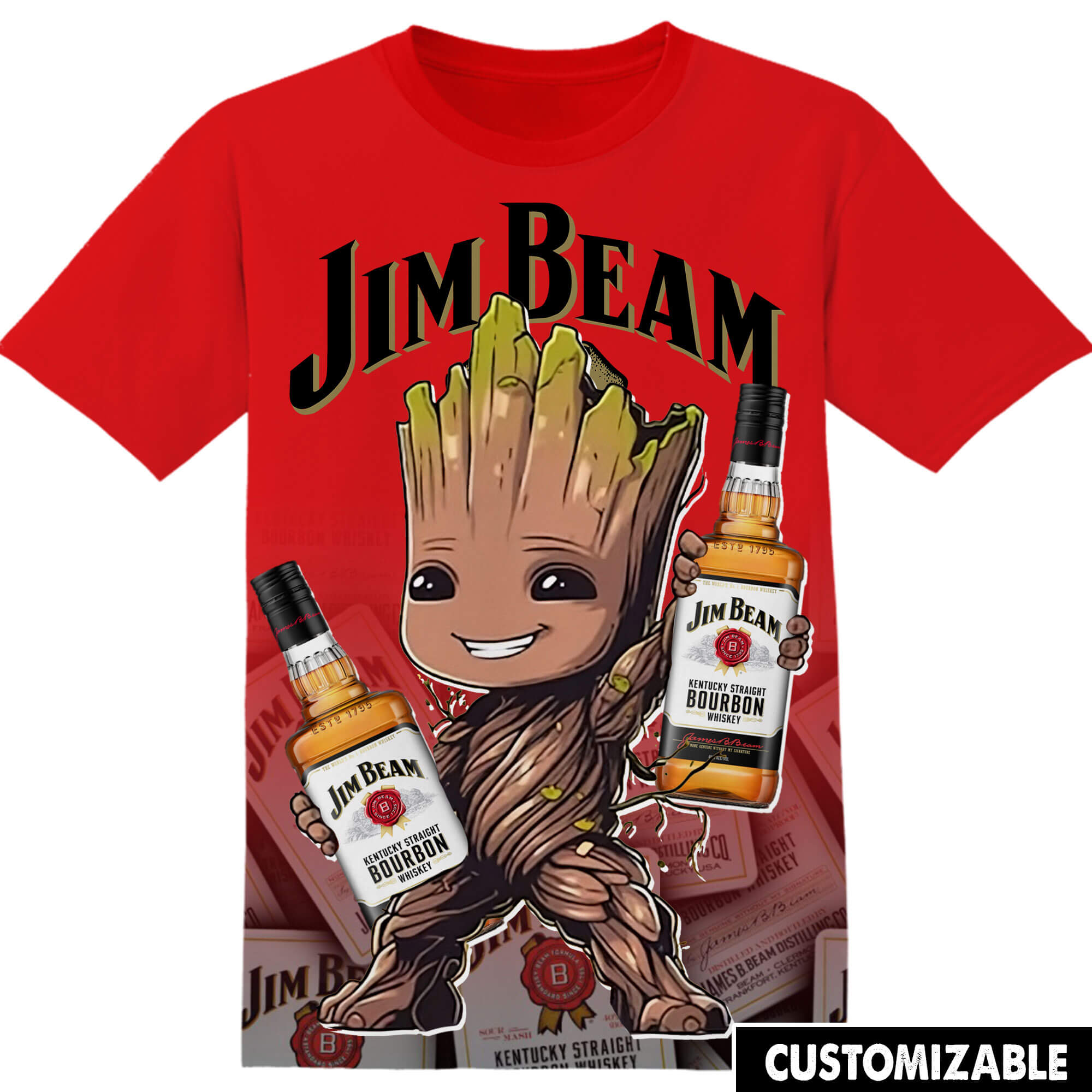 Jimm Beamm M.Vel Gr00t Tshirt Adult And Kid Tshirt