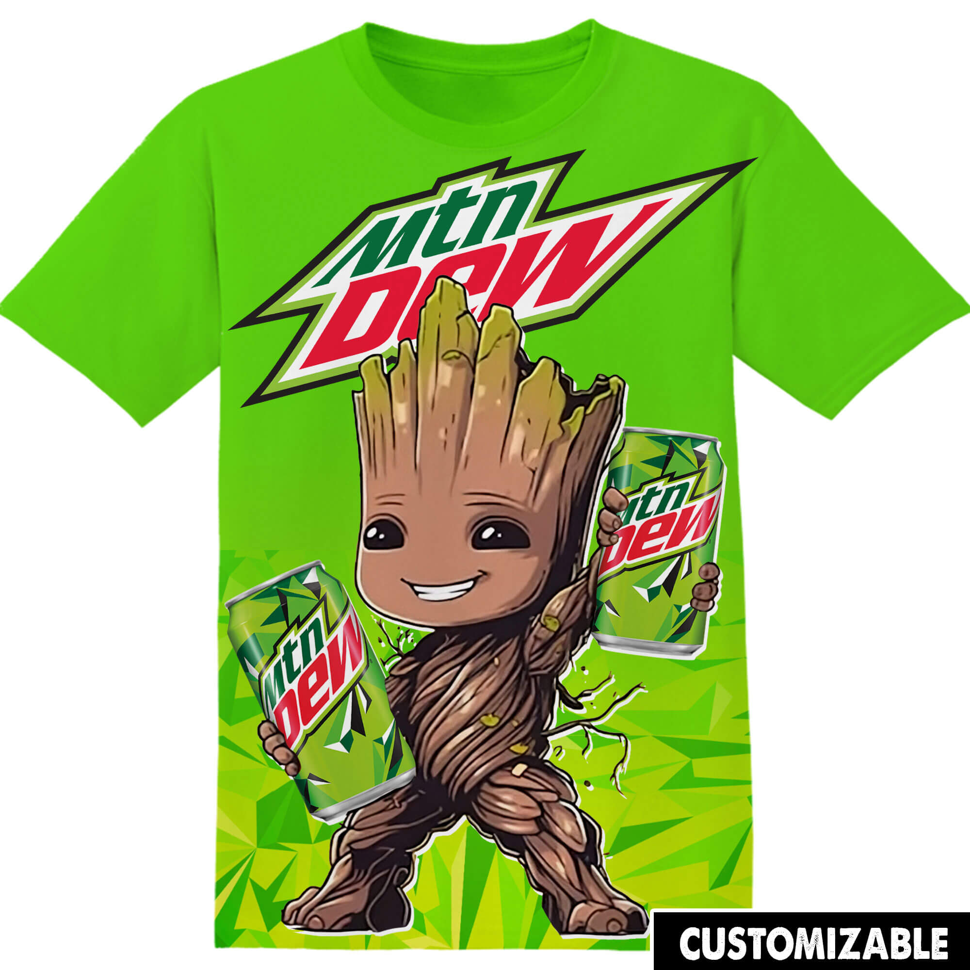M0unta1n Deww M.Vel Gr00t Tshirt Adult And Kid Tshirt
