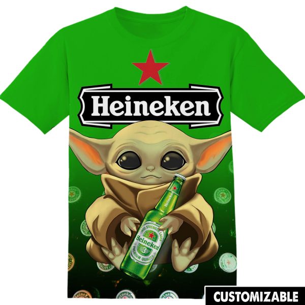 He1nekken Starr Warss Y0da Tshirt Adult And Kid Tshirt