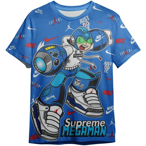 Supreme Megaman Nike Unisex Adult And Kid T-shirt
