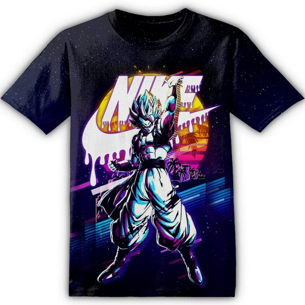 Dragon Ball Gogeta Nike Unisex Adult And Kid T-shirt