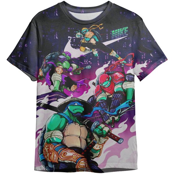 Teenage Mutant Ninja Turtles Nike Unisex Adult And Kid T-shirt