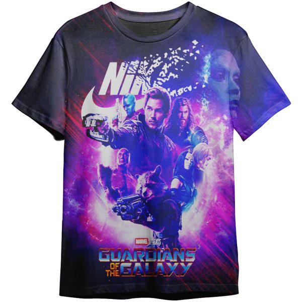 Guardians Of The Galaxy Nike Unisex Adult And Kid T-shirt