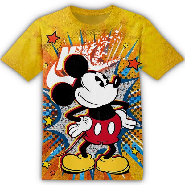 Mickey Mouse Gucci Unisex Adult And Kid T-shirt