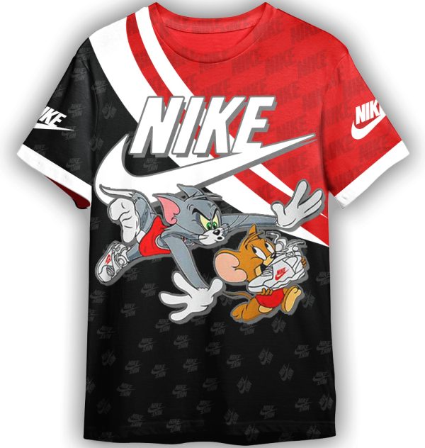 Tom and Jerry Nike Unisex Adult And Kid T-shirt