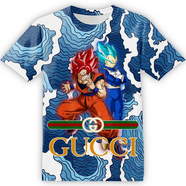 Dragon Ball Gucci Adult And Kid Tshirt Gift For Fan ND