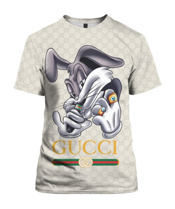 Looney Tunes Bugs Bunny Gucci Adult And Kid Tshirt Gift For Fan ND