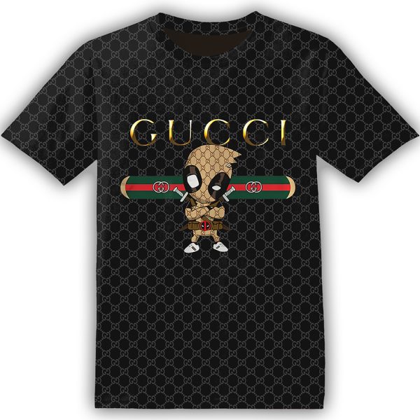 Gucci Deadpool Adult And Kid Tshirt Gift For Fan ND