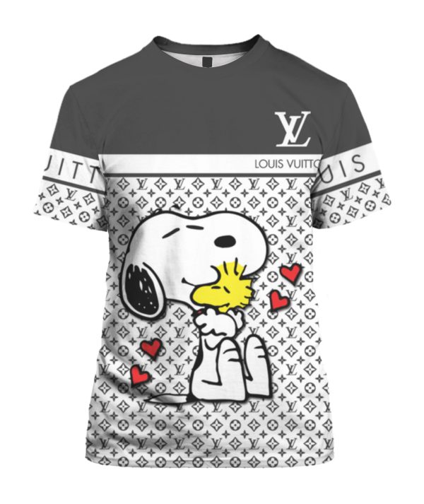 Snoopy Louis Vuitton Adult And Kid Tshirt Gift For Fan ND