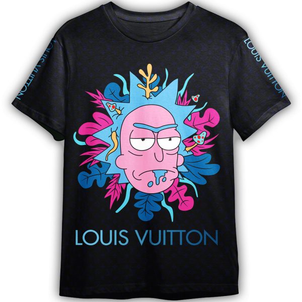 Louis Vuitton LV Rick And Morty Unisex Adult And Kid T-shirt