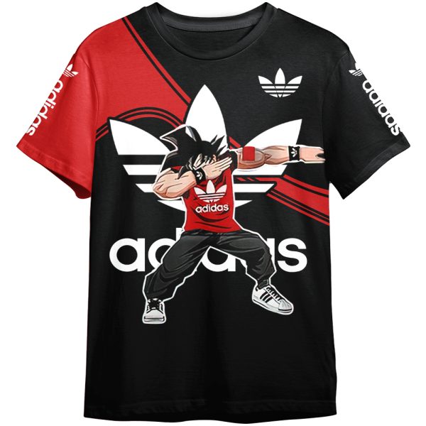 Dragon Ball Son Goku Adidas Adult And Kid Tshirt Gift For Fan ND