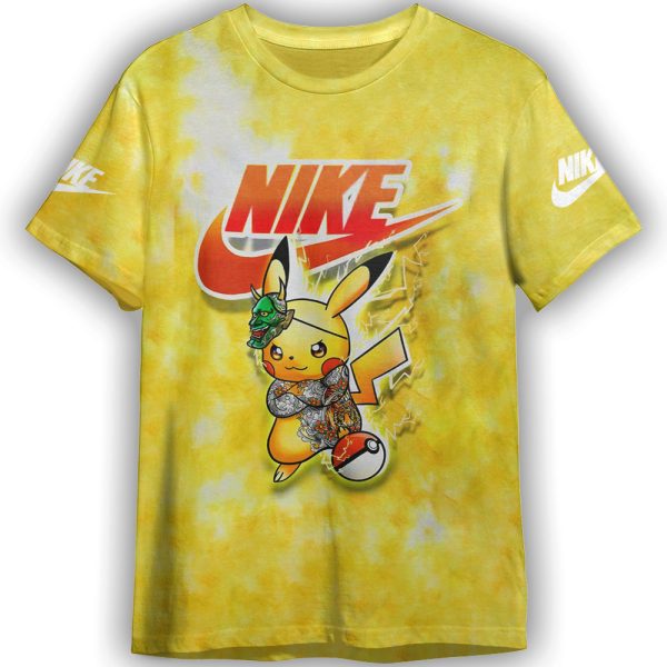 Pikachu Pokemon Nike Adult And Kid Tshirt Gift For Fan ND