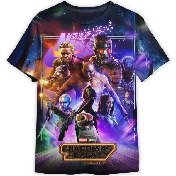 Nike Guardians Of The Galaxy 3 Adult And Kid Tshirt Gift For Fan ND