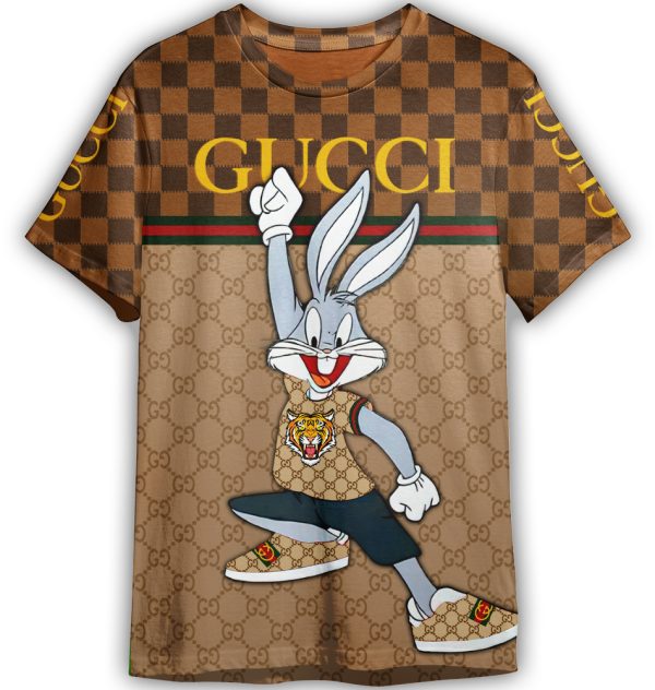 Bugs Bunny Gucci Unisex Adult And Kid T-shirt HT
