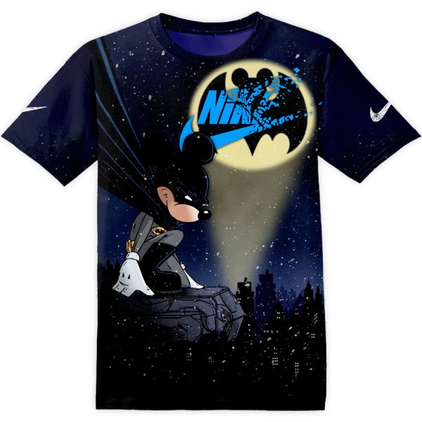 Mickey Batman Nike Unisex Adult And Kid T-shirt HT
