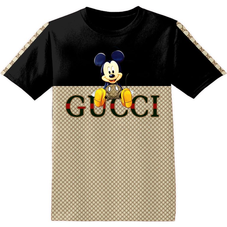 Mickey Gucci Unisex Adult And Kid T-shirt