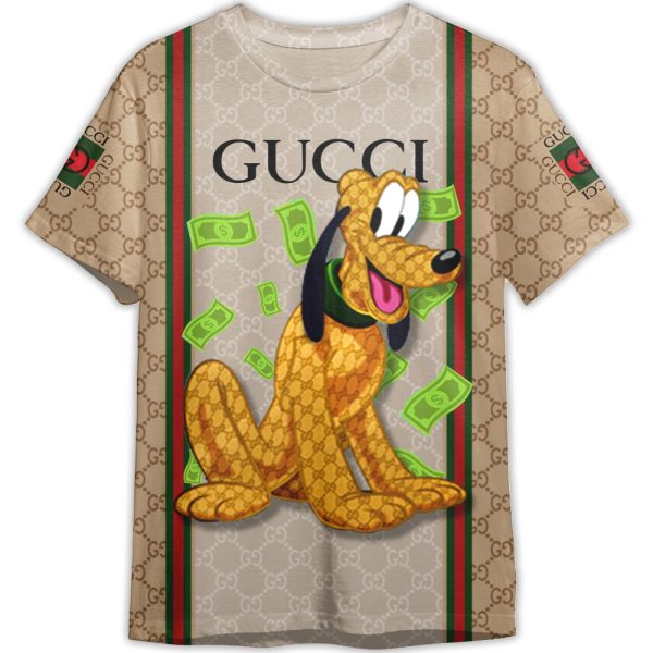 Pluto Gucci Unisex Adult And Kid T-shirt ND