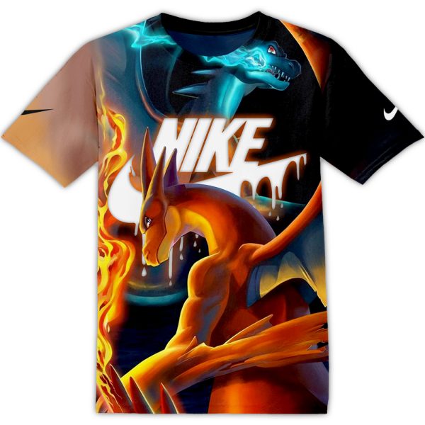 Pokemon Charizard Nike Unisex Adult And Kid T-shirt ND