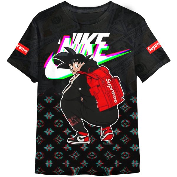 Son Goku Supreme Nike Unisex Adult And Kid T-shirt ND