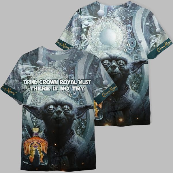 Yoda Star Wars Crown Royal Adult And Kid T-shirt Gifts For Fan ND