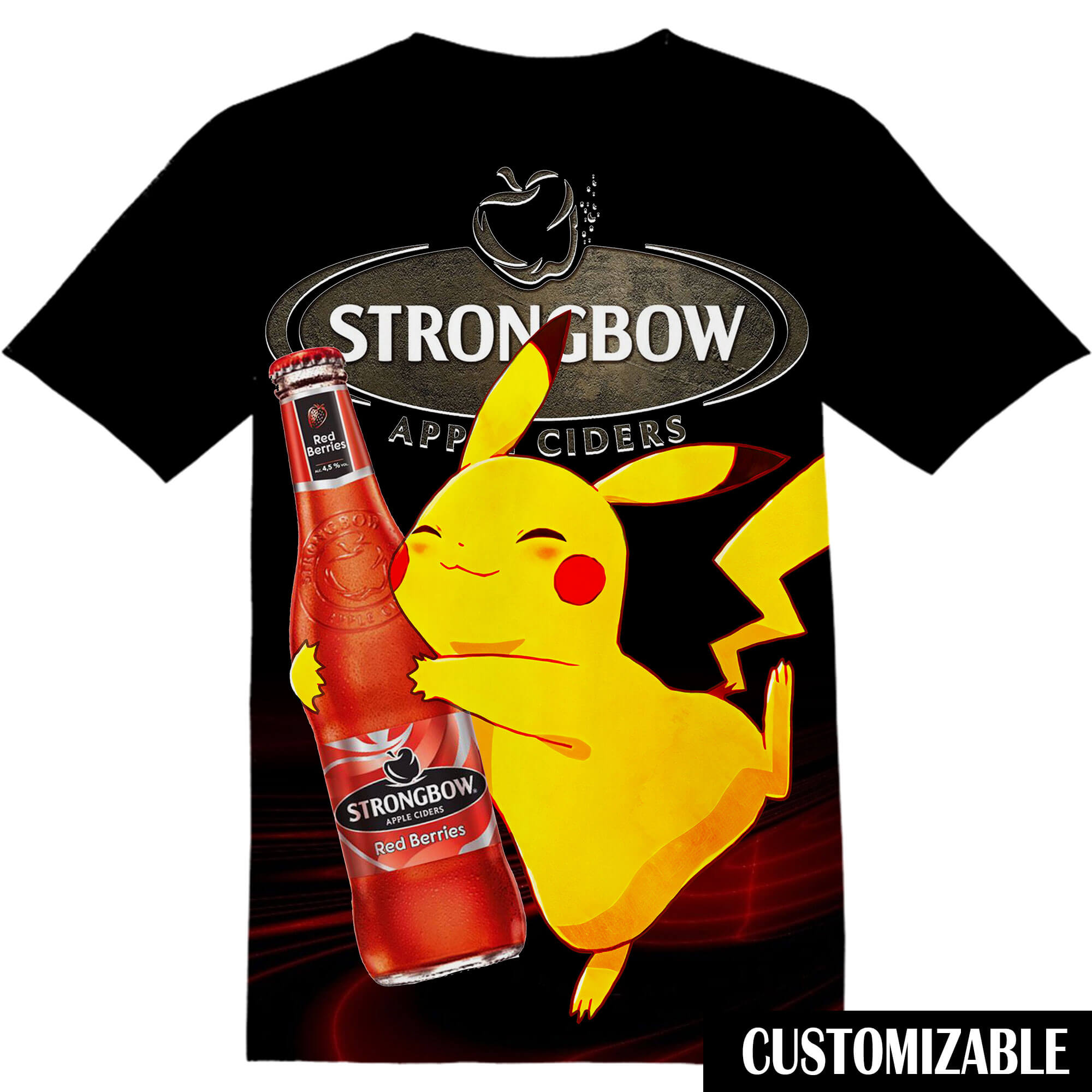 Strongbow Pokemon Pikachu Tshirt Adult And Kid Tshirt