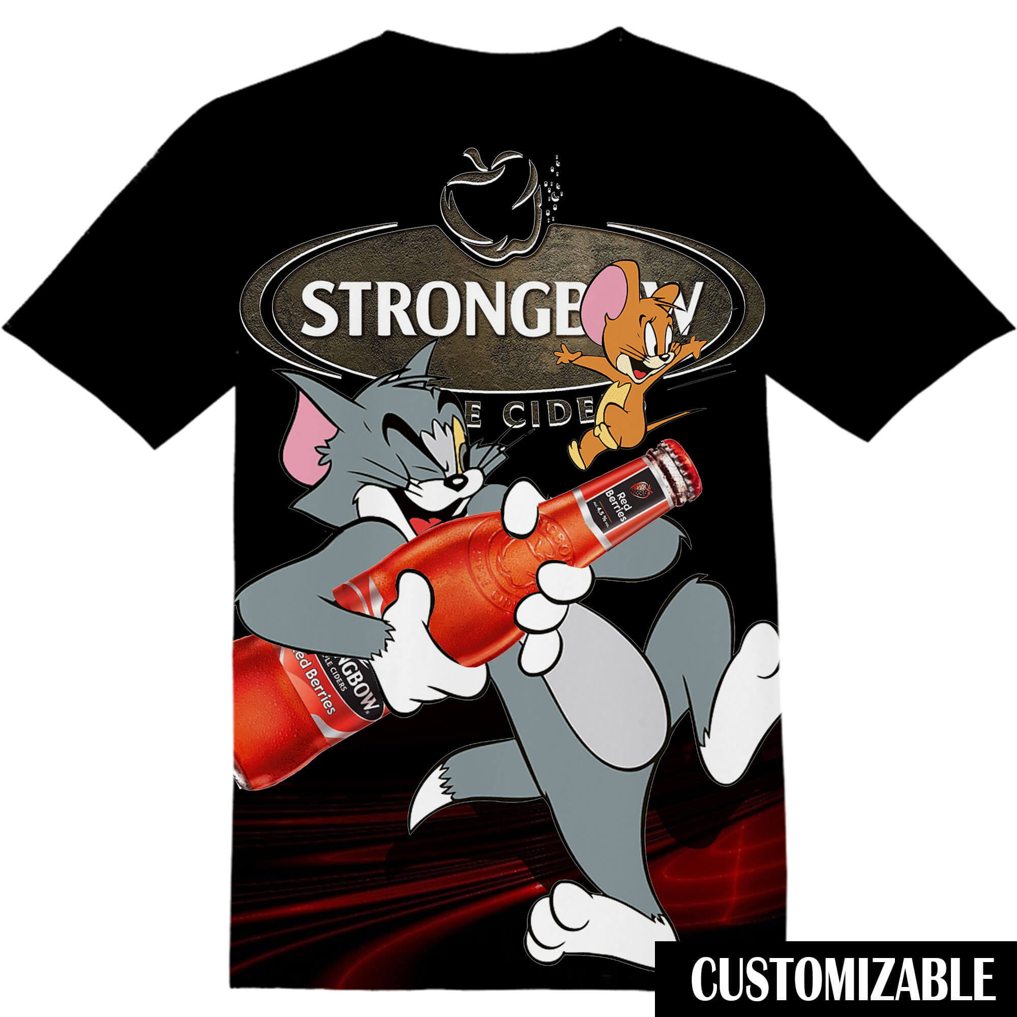 Strongbow Tom And Jerry Tshirt Adult And Kid Tshirt