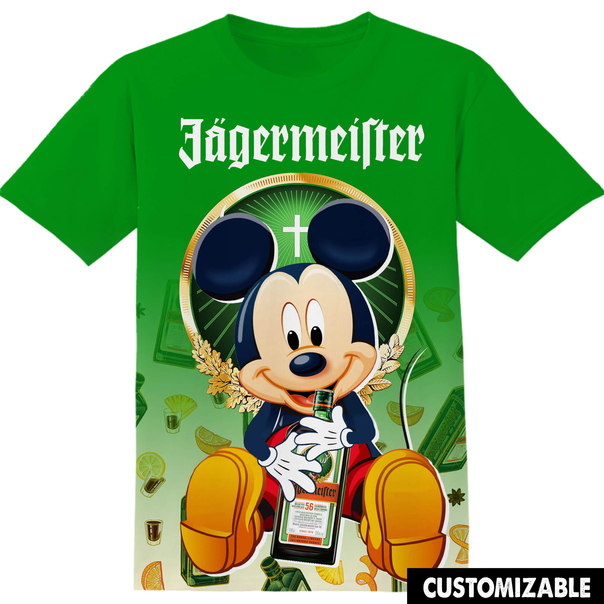 Jagermeifter Disney Mickey Tshirt Adult And Kid Tshirt