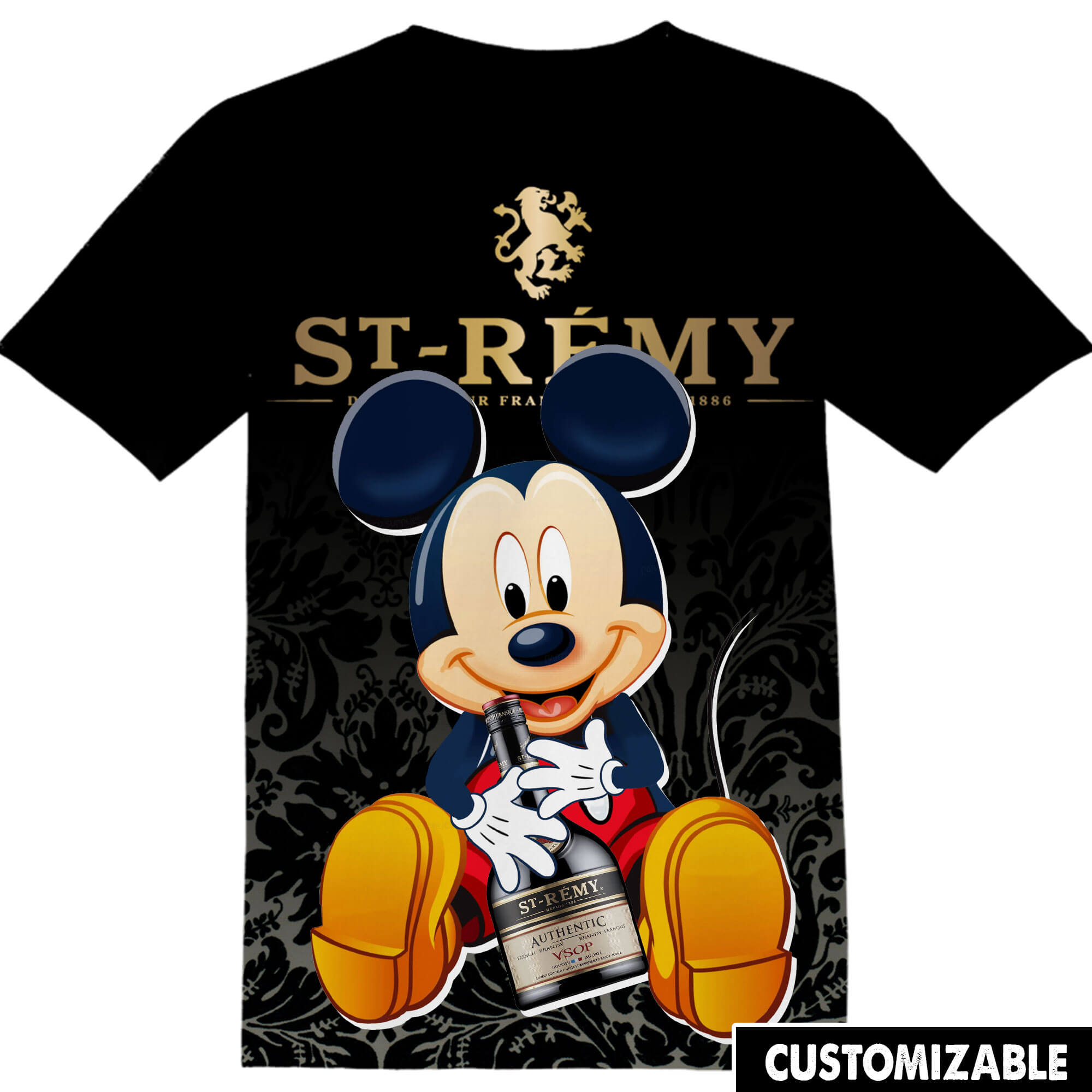 ST Remy Mickey Tshirt Adult And Kid Tshirt