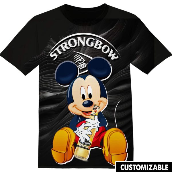 Strongbow Mickey Tshirt Adult And Kid Tshirt